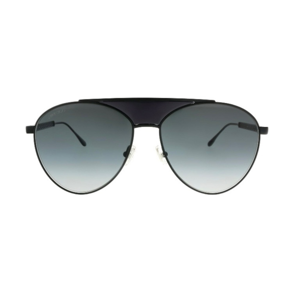 Jimmy Choo Ave/S 80790 Metal  Aviator Sunglasses Black 58mm/UNISEX - Picture 2 of 16